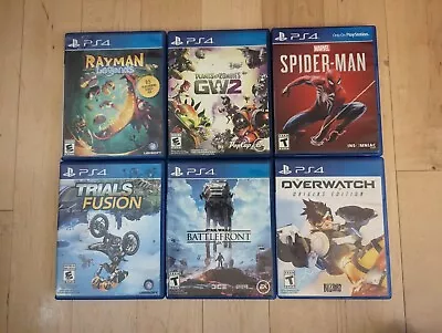 Playstation 4 Video Game Lot • $120