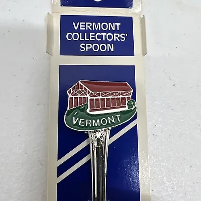 Collectors Souvenir Spoon Vermont The Green Mountain State NIB • $19.95