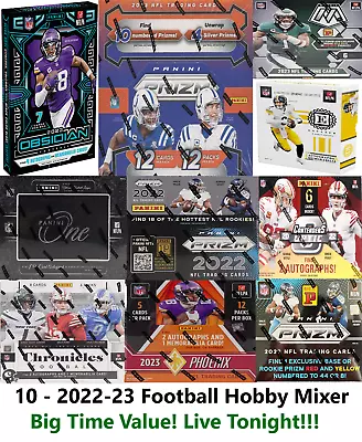 Minnesota Vikings Break #596 X10 2023 PRIZM OBSIDIAN 2022 HOBBY BOX MIXER • $5.50