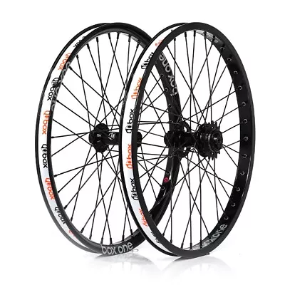 Box Three BMX Wheelset With Rear Disc Hub (406mm) (20 ) (Black) • $450