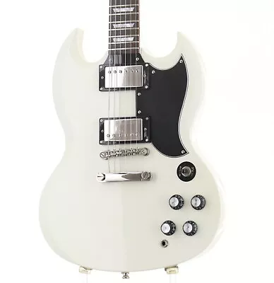 Epiphone G-400 Alpine White Used 2010 Mahogany Body Mahogany Neck W/Soft Case • $381.99