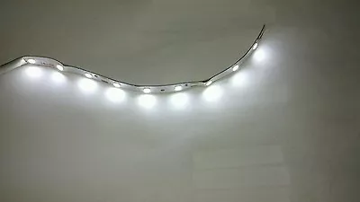 9 LED Light Strip (lot Of 5) Cool White Interior Lights 6  Length  HO Lighting • $5