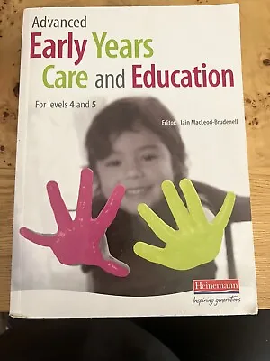 £12 • Buy Advanced Early Years Care And Education For Levels 4 And 5