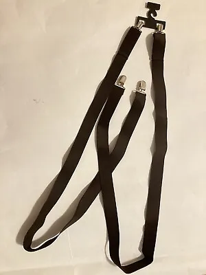 NEW Multi-color Pack  Suspenders  Brown Black  X Back Straight Clip Men • $10.95