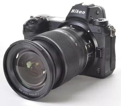 Nikon Z7 FX 45.7MP Camera Kit W/24-70mm F/4 S Lens  Under 2600 Shots NEAR MINT • $2200