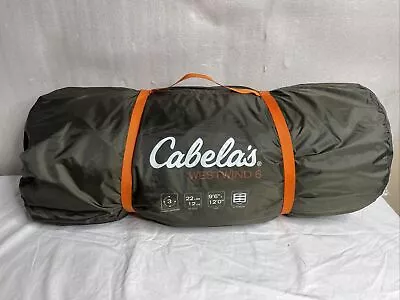 Cabela's West Wind 6-Person Camo Dome Tent.a Used Once Only. • $180