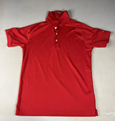 $19.50 • Buy Puma Polo Shirt Mens Small Red Golf Top Sports Casual Lightweight Short Sleeve