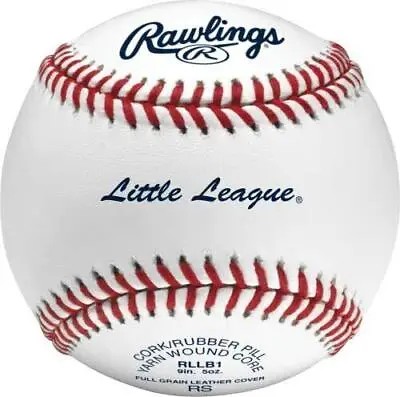 $36.79 • Buy Little League Baseballs Competition Grade Youth/14u Multiple Count Options