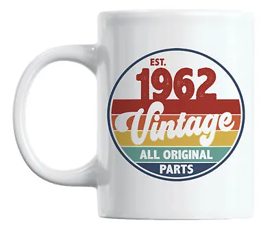 Vintage Est. 1962 All Original Parts Coffee & Tea Mug • $14.99