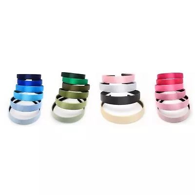£2.69 • Buy Ladies Girls Alice Band Hair Headband Hairband Aliceband Satin Wide 2.5cm 1 Inch