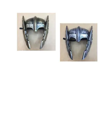 Mens Thor Roman Warrior Gladiator Helmet Front Headpiece Fancy Dress Accessory • £7.99