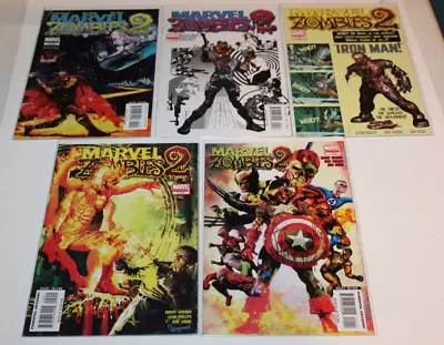 Complete Set Marvel Zombies 2 Comics 1-5 NM 2007 Suydam Homage Covers TOS39 SS4 • $24.99