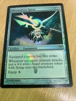 FOIL Moonsilver Spear ~ Prerelease Avacyn Restored [ N/M] [ Magic MTG ] • $4.98