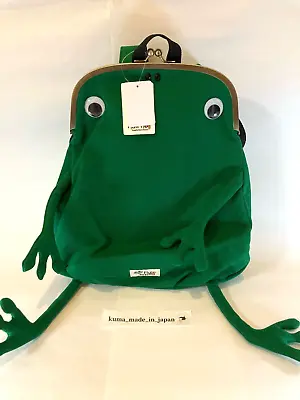 Gym Master Fluke Frog Backpack Clutch Normal Regular Size Green G321357 Japan • $159.46