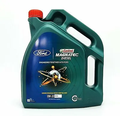 Genuine Ford Castrol 0W20 Oil 5 LITRE Magnatec Professional 1239876 New! • £42.95