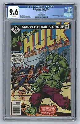 Incredible Hulk #212 1st Constrictor HTF Diamond Box UPC Multi-Pack 1977 CGC 9.6 • $1