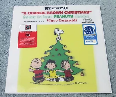 A Charlie Brown Christmas Vinyl! Exclusive Limited Lenticular Cover Snowflake Lp • $59.99