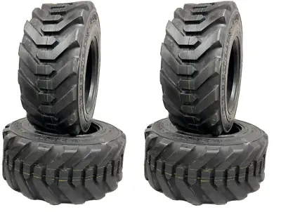 4 (FOUR) 12-16.5 Skid Steer Tires 12 Ply Rating 12X16.5 For Case Caterpillar • $759.95