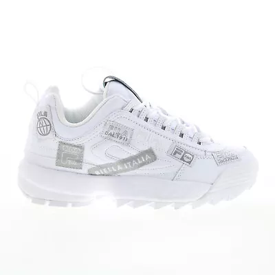 Fila Disruptor II 110th Year Anniverary Womens White Lifestyle Sneakers Shoes 7 • $47.99