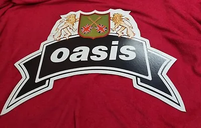 Oasis / Masterplan Logo   Promo Board 1998 Super Condition For Its Age • £100