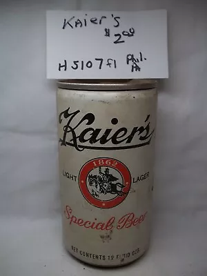 Kaier's Light Lager Special 1862 Pull Tab • $2