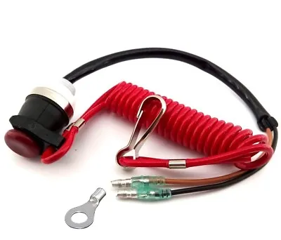 Mercury Mariner 4 Stroke F15 F25 Outboard Stop Kill Switch Lanyard 87-823037a2 • $60