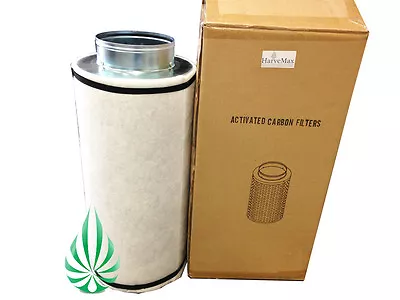 Harvemax Heavy Duty 6inch 11kg Active Carbon Filter Hydroponics Grow Tent Clean • $165