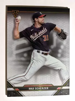 2021 Triple Threads Base Card Max Scherzer #63 • $2.24