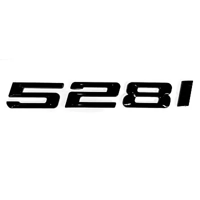 Black Numbers Fit For Bmw 528 528i Rear Trunk Nameplate Emblem Badge Decal Trim • $11.98