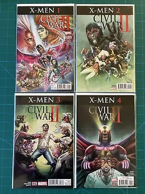 Civil War II X-Men 1-4 Complete Comic Lot Run Set Marvel NM • $8
