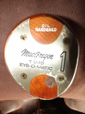 MacGregor Oil-Hardened T945 Eye-O-Matic Driver Aldila Graphite Shaft • $39.95