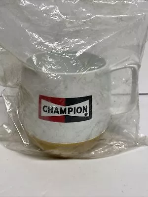 Vintage Champion Spark Plugs Dinex Insulated Ware Coffee Cup By Thermos NOS • $19.99