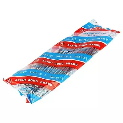£9.99 • Buy Asahi Silver Spokes And Nipples 100 Pack Old School BMX Racing