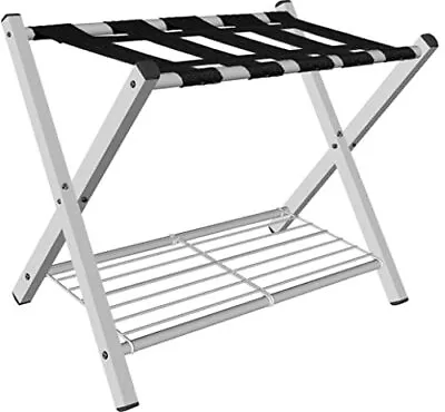 1 Pack Folding Luggage Rack For Guest Room Foldable Suitcase Stand Holder • $51.03