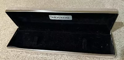 Vintage Movado 10” By 2 3/8”  Watch Presentation Box • $18