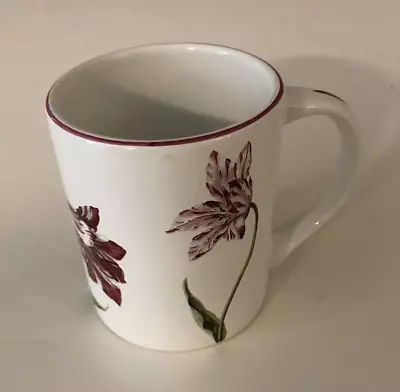 Rare Metropolitan Museum Of Art MMA Coffee Cup Mug Tiger Tulips Floral Design 4  • $21.95