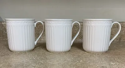 Set Of 3 Mikasa Italian Countryside Coffee Mugs Cups 3-3/4  Tall DD900 • $30