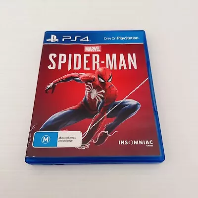 Marvel's Spider-Man (Sony PlayStation 4 2018) - PS4 Game - Aus Postage • $19.90