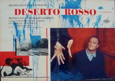 RED DESERT Italian Fotobusta Movie Poster 2 ANTONIONI MONICA VITTI 1965 RARE • $200
