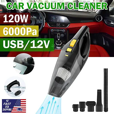 New Cordless Wireless Portable Handheld Vacuum Cleaner Strong Suction Car Home • $13.17