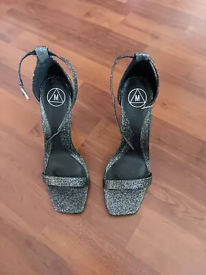 £10 • Buy Brand New Missguided Ladies Glitter Illusion Heel Shoes - Size 6