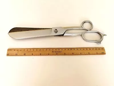 Vintage Huge Soviet Tailor Scissors USSR Original • $45.58