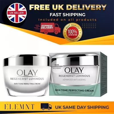 $27.38 • Buy Olay Regenerist Luminous Anti-Ageing Skin Tone Suitableing Cream With Niacinamid