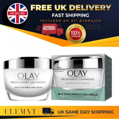 $27.38 • Buy Olay Regenerist Luminous Anti-Ageing Skin Tone Suitableing Cream With Niacinamid