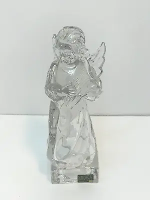 Mikasa Crystal Clear Angel With Harp Heavy Made In Germany Full Lead Crystal • $18.99