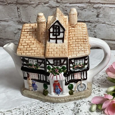 £9.99 • Buy Vintage Novelty Teapot Collectable Tudor Cottage House