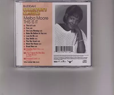 MELBA MOORE - This Is It - CD - **Mint Condition** • $24.75