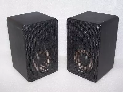 Realistic Minimus 7 Bookshelf Surround Speakers 40-2030B Upgraded Crossover Caps • $89.99