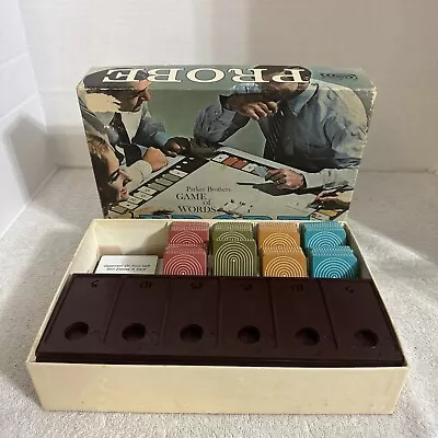 Probe Game Of Words Vintage Board Game Parker Brothers 1964 • $16.99