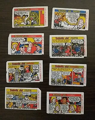 Vintage Comics About Bazooka Joe And His Gang. 8 • $25